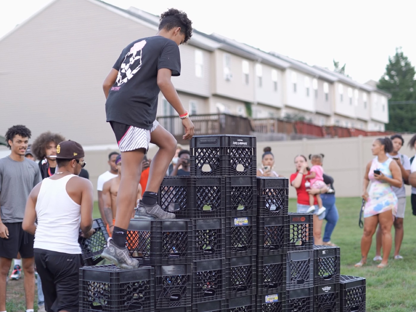 Milk Crate Challenge — historical reference